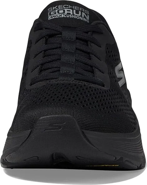 SKECHERS Skechers Hands Free Slip-ins: Go Run Max Cushioning Arch Fit - Game Men's Shoes Black/Black : 13 EE - Wide, Synthetic - Image 3