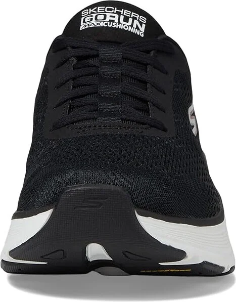 SKECHERS Skechers Hands Free Slip-ins: Go Run Max Cushioning Arch Fit - Game Men's Shoes Black/Red : 10.5 EE - Wide, Synthetic - Image 3