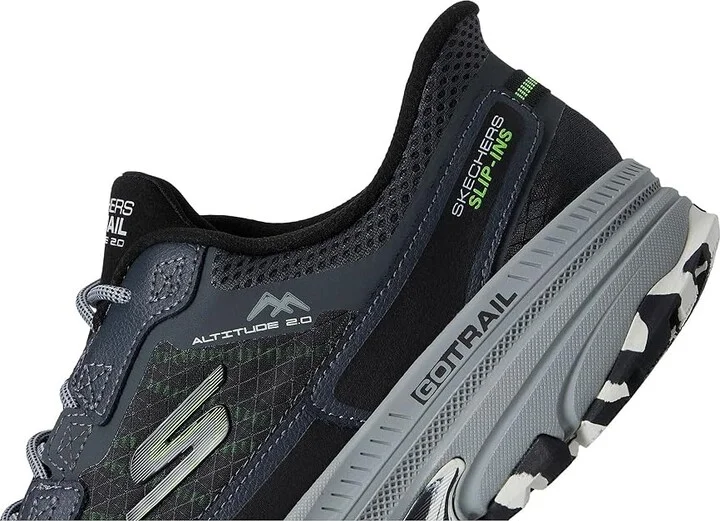 SKECHERS Skechers Hands Free Slip-ins: Go Run Trail Altitude 2.0 Men's Shoes Black/Grey : 10 D - Medium - Image 7