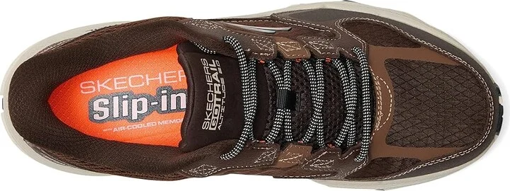 SKECHERS Skechers Hands Free Slip-ins: Go Run Trail Altitude 2.0 Men's Shoes Brown/Orange : 7 D - Medium - Image 2