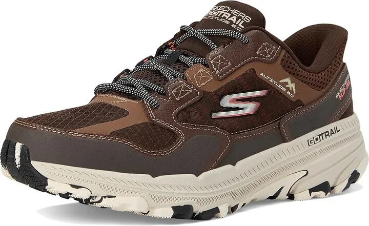 SKECHERS Skechers Hands Free Slip-ins: Go Run Trail Altitude 2.0 Men's Shoes Brown/Orange : 7 D - Medium - Image 5