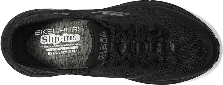 SKECHERS Skechers Hands Free Slip-ins Max Cushion Premier 2.0 Men's Running Shoes Black/Black : 8 E - Wide, Synthetic - Image 2