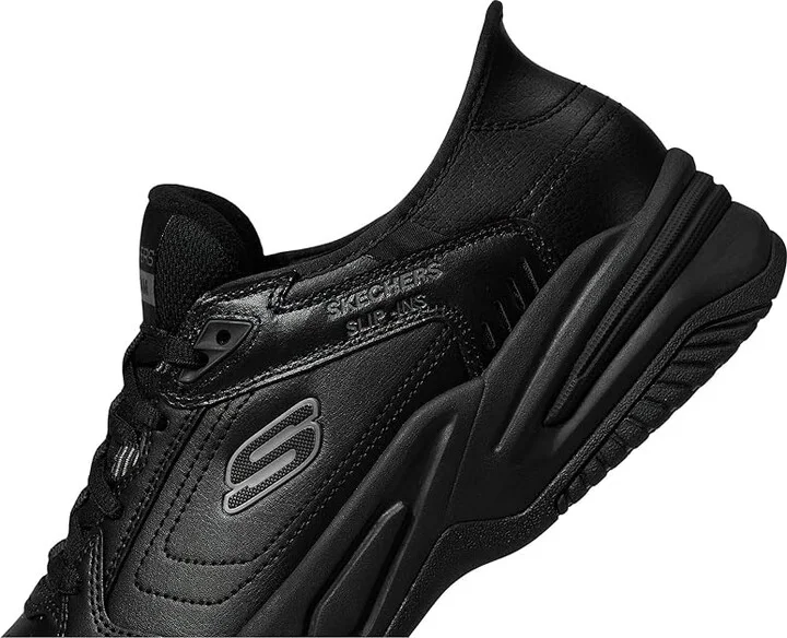 SKECHERS Skechers Hands Free Slip-ins Max Cushion Premier 2.0 Men's Running Shoes Black/Black : 8 E - Wide, Synthetic - Image 4