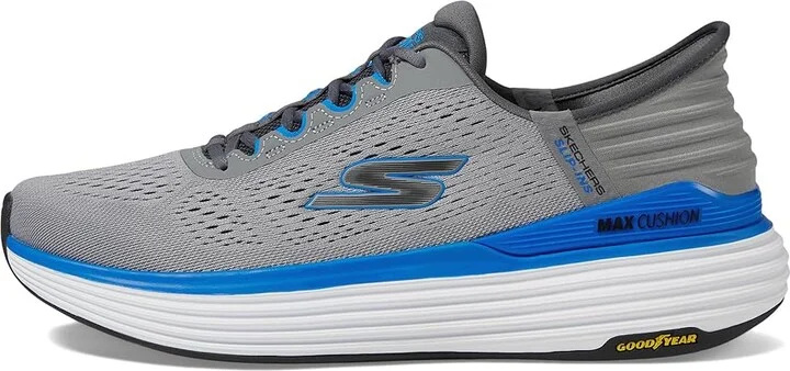 SKECHERS Skechers Hands Free Slip-ins Max Cushioning Suspension- Linear Focus Men's Running Shoes Black/Orange : 7 D - Medium, Rubber - Image 10