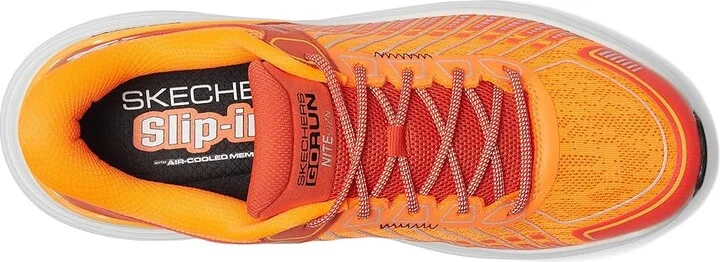 SKECHERS Skechers Hands Free Slip-ins: Max Cushioning Suspension- Nitevizn Men's Shoes Orange : 8 D - Medium, Synthetic - Image 2