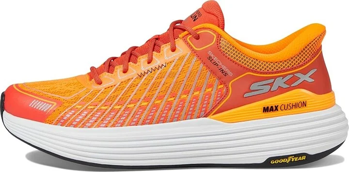 SKECHERS Skechers Hands Free Slip-ins: Max Cushioning Suspension- Nitevizn Men's Shoes Orange : 8 D - Medium, Synthetic - Image 5