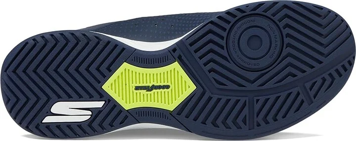SKECHERS Skechers Pickleball Slip-ins Relaxed Fit: Viper Court Reload Men's Shoes Black/White : 8.5 D - Medium, Synthetic - Image 8