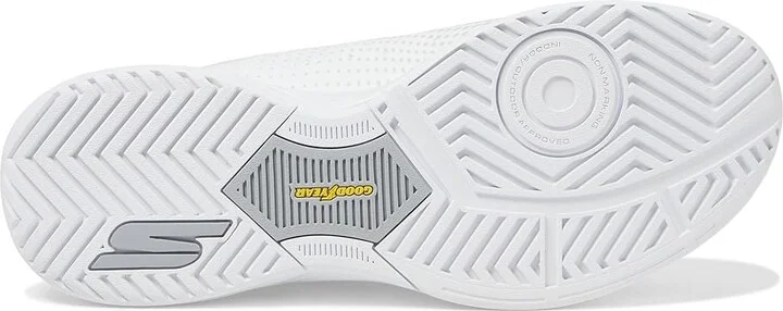 SKECHERS Skechers Pickleball Slip-ins Relaxed Fit: Viper Court Reload Men's Shoes White : 10.5 D - Medium, Synthetic - Image 3