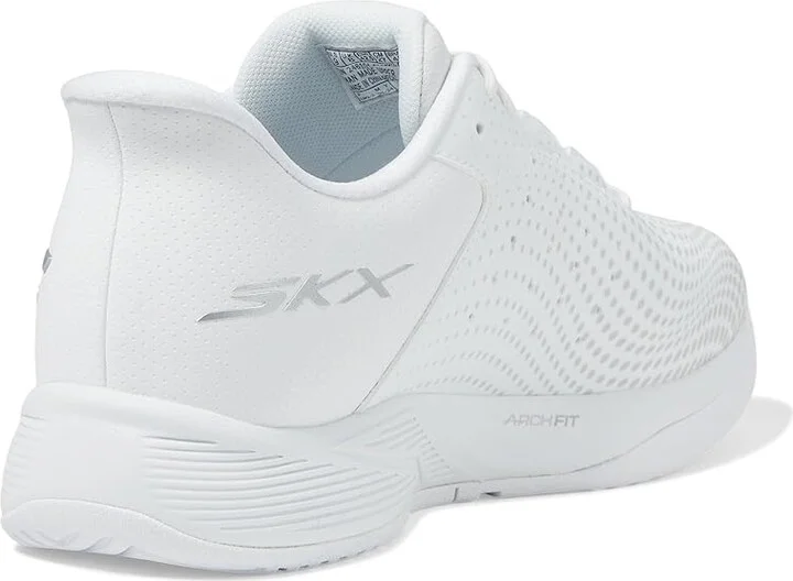 SKECHERS Skechers Pickleball Slip-ins Relaxed Fit: Viper Court Reload Men's Shoes White : 10.5 D - Medium, Synthetic - Image 4