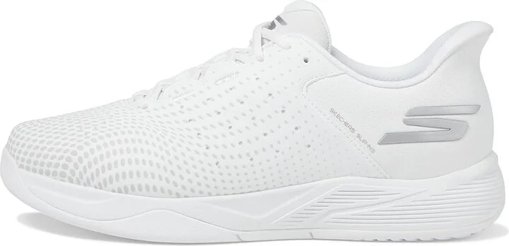 SKECHERS Skechers Pickleball Slip-ins Relaxed Fit: Viper Court Reload Men's Shoes White : 10.5 D - Medium, Synthetic - Image 6