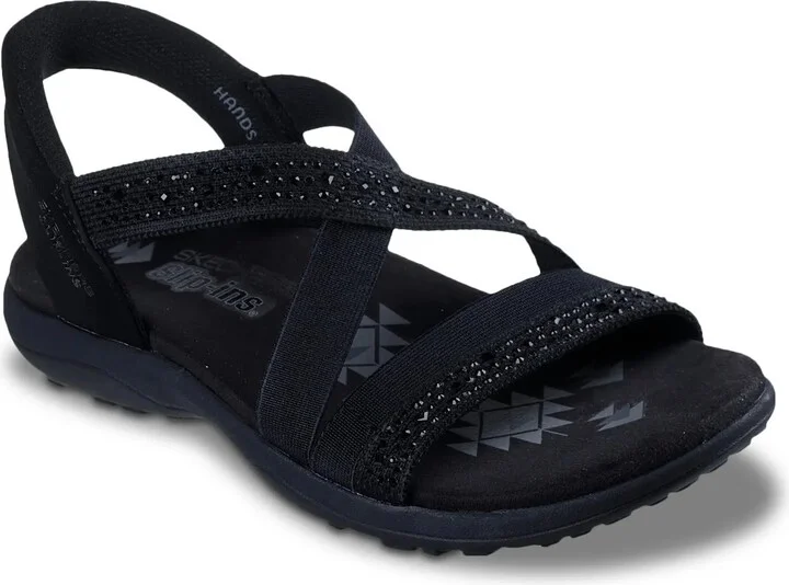 Skechers SlipIns: Reggae Slim Summer Sparkle Sandal