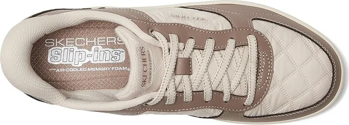 SKECHERS Sport Court 2.0-Daily Journey Hands-Free Slip-Ins Women's Shoes Taupe/Brown : 6 B - Medium - Image 2