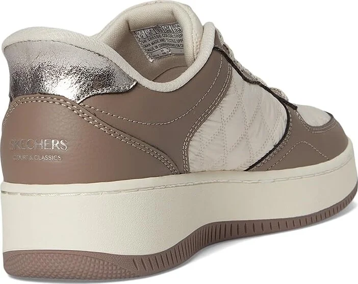 SKECHERS Sport Court 2.0-Daily Journey Hands-Free Slip-Ins Women's Shoes Taupe/Brown : 6 B - Medium - Image 4