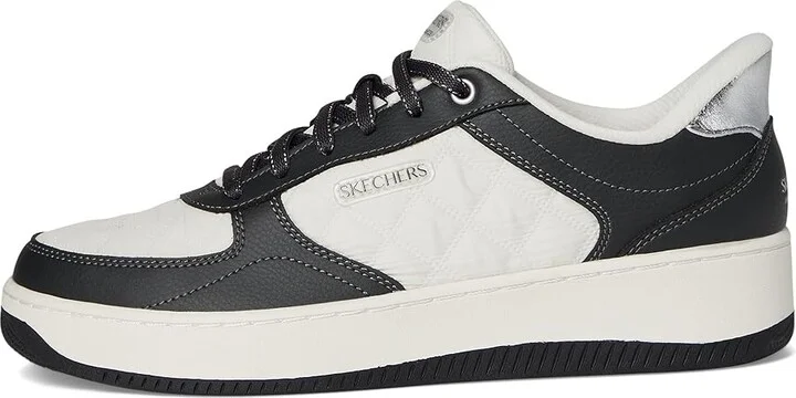 SKECHERS Sport Court 2.0-Daily Journey Hands-Free Slip-Ins Women's Shoes White/Black : 9.5 B - Medium - Image 6
