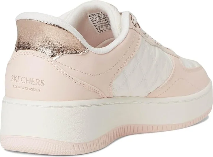 SKECHERS Sport Court 2.0-Daily Journey Hands-Free Slip-Ins Women's Shoes White/Pink : 6.5 B - Medium - Image 4