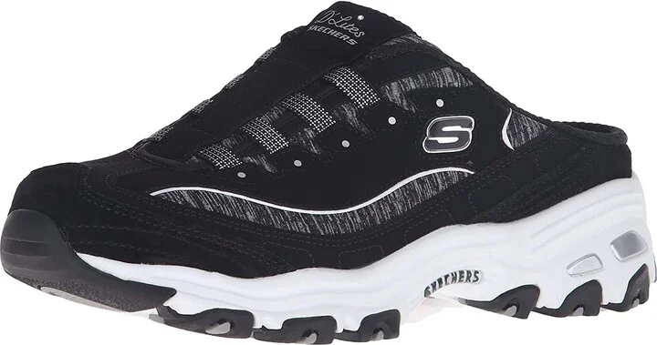 Skechers Sport Women's D'lites Resilient Slip-On Mule Sneaker