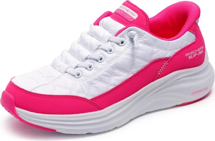 White/Hot Pink