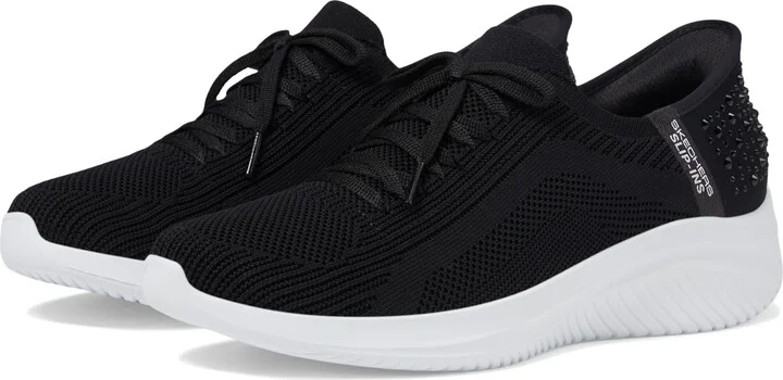 Skechers Sport Women's Women's Hands Free Slip-INS Ultra Flex 3.0-Shining Glitz Sneaker