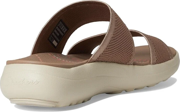 SKECHERS Sporty Slim Women's Sandals Mocha : 5 B - Medium, Textile - Image 4