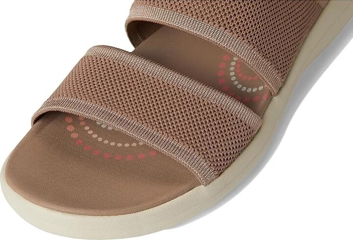 SKECHERS Sporty Slim Women's Sandals Mocha : 5 B - Medium, Textile - Image 7