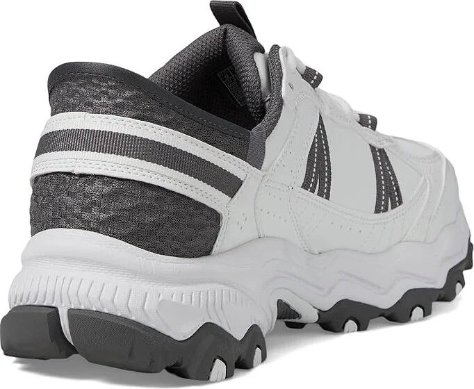 SKECHERS Stamina AT Hands Free Slip-In Sneaker Men's Shoes White/Navy : 6.5 D - Medium, Leather - Image 10