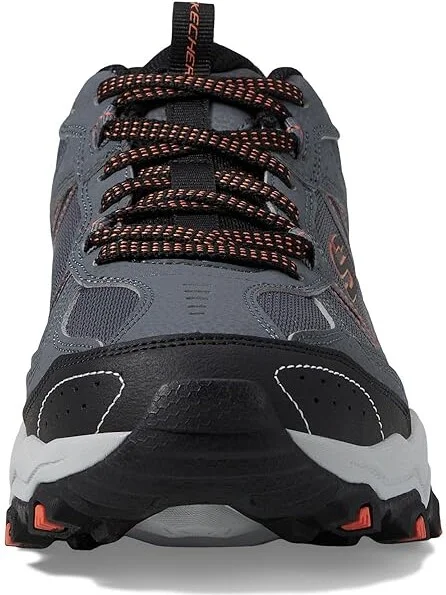 SKECHERS Stamina AT Upper Stitch Men's Shoes Black/Charcoal : 14 D - Medium, Leather - Image 10