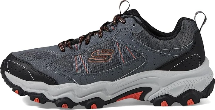 SKECHERS Stamina AT Upper Stitch Men's Shoes Black/Charcoal : 14 D - Medium, Leather - Image 11