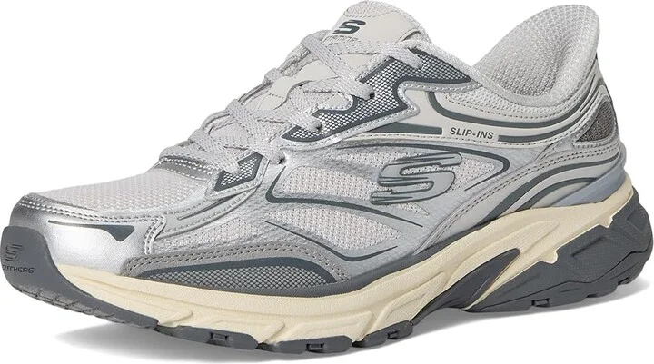 SKECHERS Stamina Sport Hands Free Slip-Ins Women's Shoes Silver : 11 B - Medium, Synthetic/Textile - Image 5