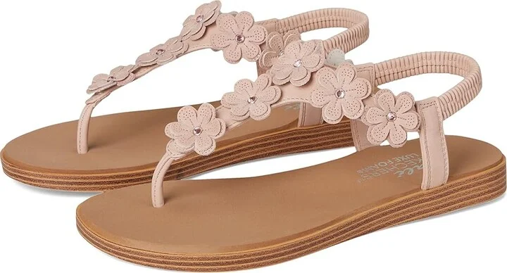 SKECHERS Summer Cove - Beach Bloom Women's Sandals Blush : 10 B - Medium, Rubber