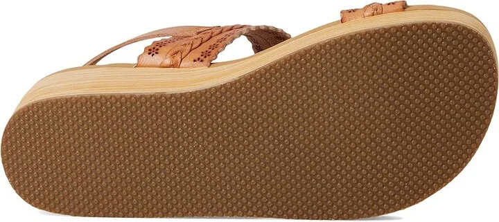 SKECHERS Summers - Coastal Stroll Women's Sandals Tan : 5 B - Medium, Rubber - Image 3