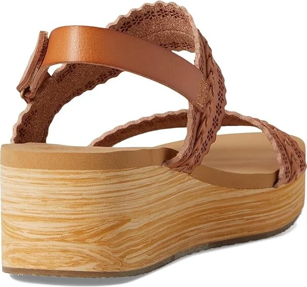 SKECHERS Summers - Coastal Stroll Women's Sandals Tan : 5 B - Medium, Rubber - Image 4