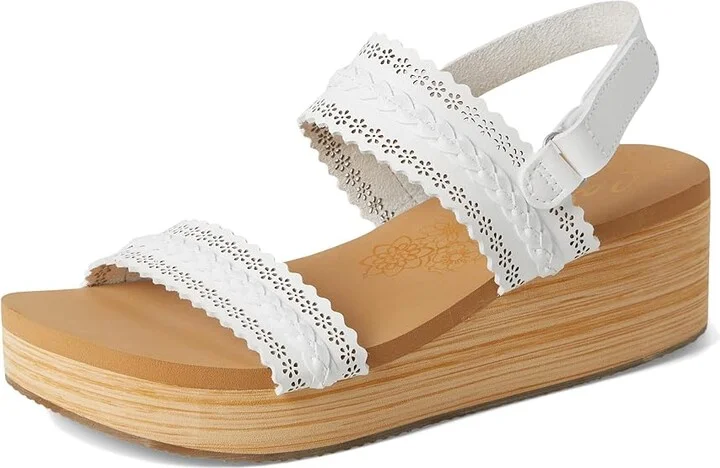 SKECHERS Summers - Coastal Stroll Women's Sandals White : 11 B - Medium, Rubber - Image 5