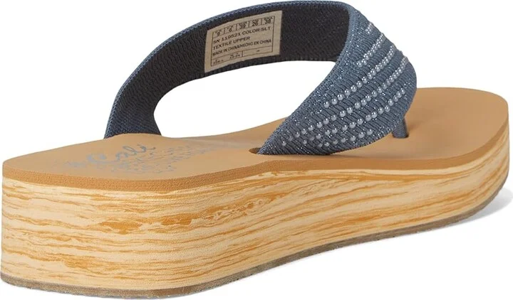 SKECHERS Summers Mid Women's Sandals Slate : 11 B - Medium - Image 4