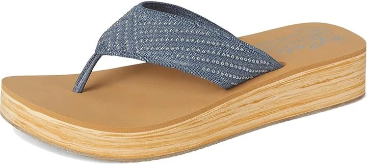SKECHERS Summers Mid Women's Sandals Slate : 11 B - Medium - Image 5
