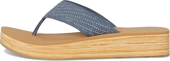 SKECHERS Summers Mid Women's Sandals Slate : 11 B - Medium - Image 6