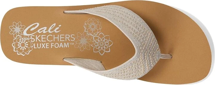 SKECHERS Summers Mid Women's Sandals White : 6 B - Medium - Image 2