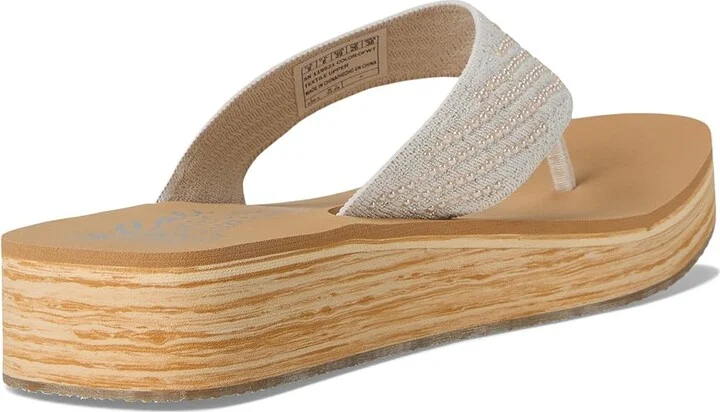 SKECHERS Summers Mid Women's Sandals White : 6 B - Medium - Image 4