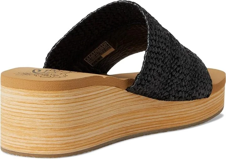 SKECHERS Summers - Salt Spray Women's Sandals Black : 9 B - Medium - Image 4