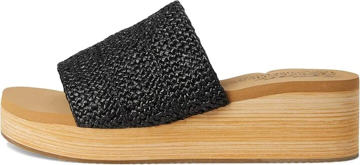 SKECHERS Summers - Salt Spray Women's Sandals Black : 9 B - Medium - Image 6