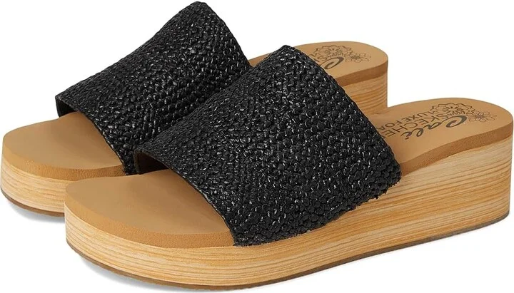 SKECHERS Summers - Salt Spray Women's Sandals Black : 9 B - Medium