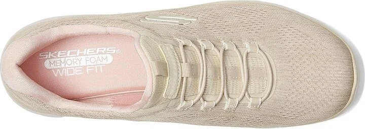 SKECHERS Summit Fun Flair Women's Shoes Taupe Pink : 8.5 B - Medium - Image 2