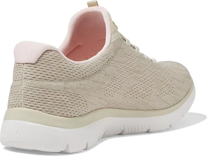 SKECHERS Summit Fun Flair Women's Shoes Taupe Pink : 8.5 B - Medium - Image 4