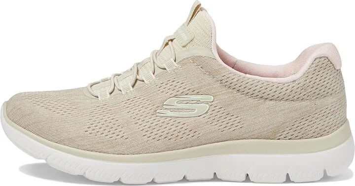 SKECHERS Summit Fun Flair Women's Shoes Taupe Pink : 8.5 B - Medium - Image 6
