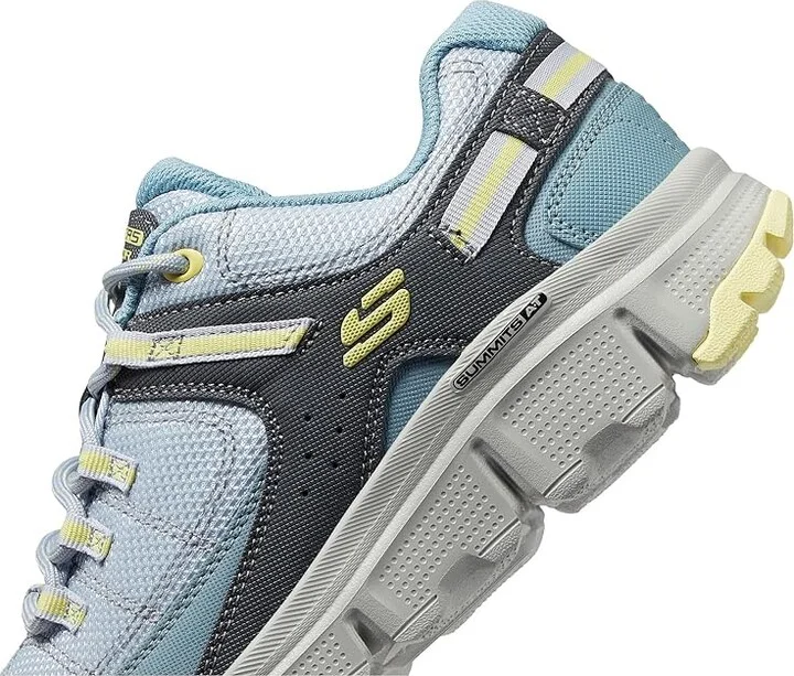 SKECHERS Summits At Artista Bluff Women's Shoes Blue Yellow : 9.5 B - Medium, Rubber/Synthetic - Image 4