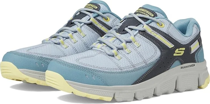 SKECHERS Summits At Artista Bluff Women's Shoes Blue Yellow : 9.5 B - Medium, Rubber/Synthetic