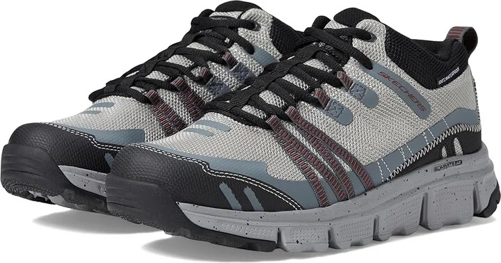 SKECHERS Summits AT Canobie Waterproof Sneaker Men's Shoes Gray : 7.5 D - Medium, Synthetic