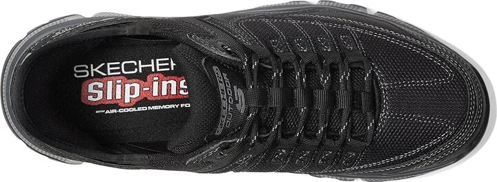 SKECHERS Summits AT Hands Free Slip-In Men's Shoes Black : 7 EE - Wide, Synthetic - Image 2