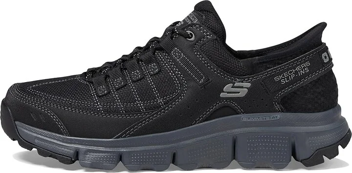 SKECHERS Summits AT Hands Free Slip-In Men's Shoes Black : 7 EE - Wide, Synthetic - Image 6