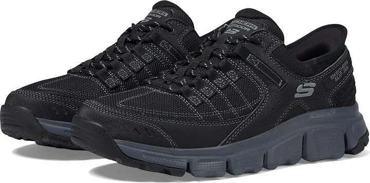 SKECHERS Summits AT Hands Free Slip-In Men's Shoes Black : 7 EE - Wide, Synthetic