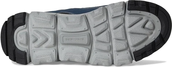SKECHERS Summits AT Hands Free Slip-In Men's Shoes Grey/Navy : 7.5 D - Medium, Synthetic - Image 3